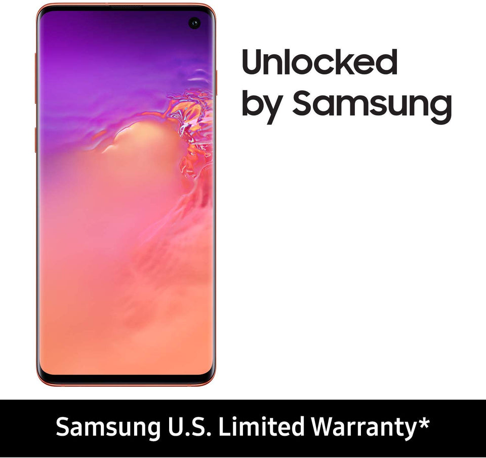 Samsung Galaxy S10 Factory Unlocked Phone with 128GB (U.S. Warranty), Prism Blue