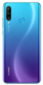 Huawei P30 Lite (128GB, 4GB RAM) 6.15" Display, AI Triple Camera, Dual SIM Global GSM Factory Unlocked MAR-LX3A - International Version, No Warranty (Peacock Blue)