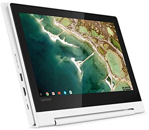 Lenovo Chromebook C330 2-in-1 Convertible Laptop, 11.6-Inch HD (1366 x 768) IPS Display, MediaTek MT8173C Processor, 4GB LPDDR3, 64 GB eMMC, Chrome OS, 81HY0000US, Blizzard White