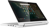 Lenovo Chromebook C330 2-in-1 Convertible Laptop, 11.6-Inch HD (1366 x 768) IPS Display, MediaTek MT8173C Processor, 4GB LPDDR3, 64 GB eMMC, Chrome OS, 81HY0000US, Blizzard White