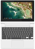 Lenovo Chromebook C330 2-in-1 Convertible Laptop, 11.6-Inch HD (1366 x 768) IPS Display, MediaTek MT8173C Processor, 4GB LPDDR3, 64 GB eMMC, Chrome OS, 81HY0000US, Blizzard White