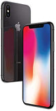 Apple iPhone X, 64GB, Space Gray - Fully Unlocked (Renewed)