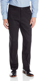 Haggar Men's Premium No-Iron Expandable-Waist Plain-Front Pant