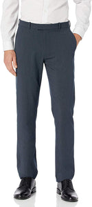 Haggar Men's Premium No-Iron Expandable-Waist Plain-Front Pant