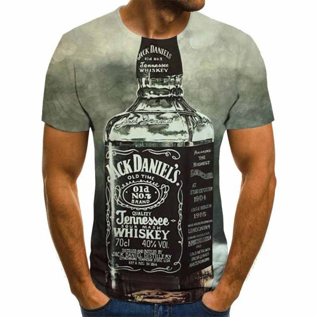 2020 letter Series Printed 3D T-shirt Round Neck Short Sleeve Women Tees Men Casual Women's T shirts Tops